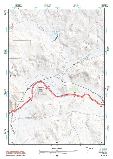 44120SE Page 77 Prineville Topo Preview 1
