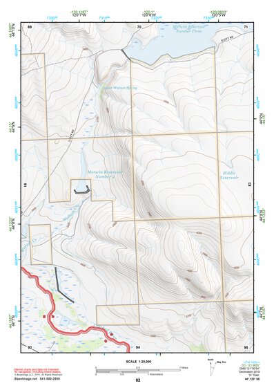 44120SE Page 82 Prineville Topo Preview 1