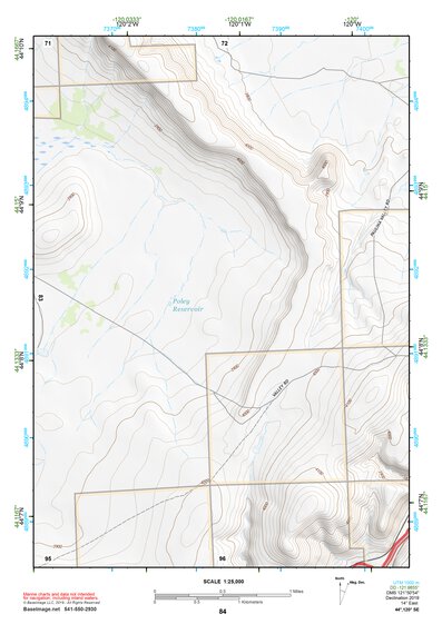 44120SE Page 84 Prineville Topo Preview 1
