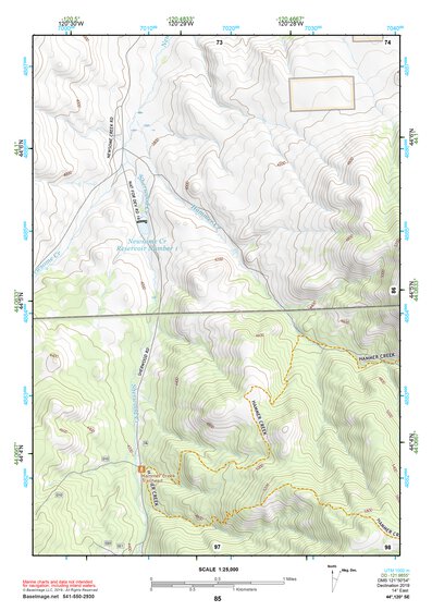 44120SE Page 85 Prineville Topo Preview 1