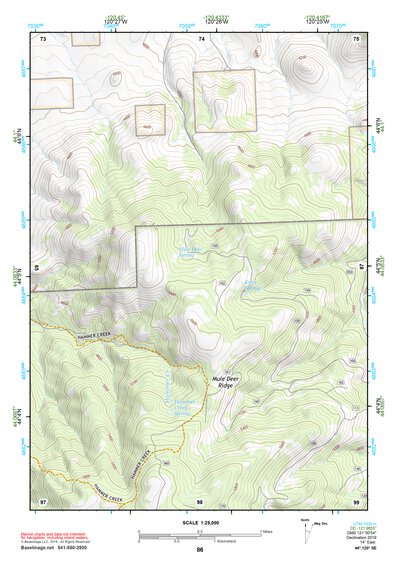 44120SE Page 86 Prineville Topo Preview 1