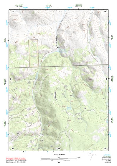 44120SE Page 87 Prineville Topo Preview 1