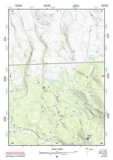 44120SE Page 89 Prineville Topo Preview 1