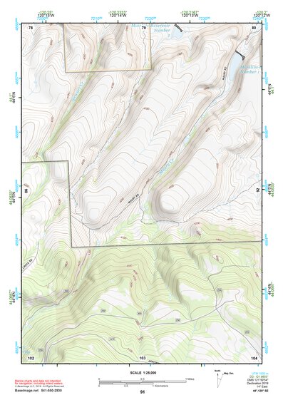 44120SE Page 91 Prineville Topo Preview 1