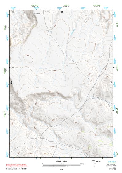 44120SE Page 106 Prineville Topo Preview 1