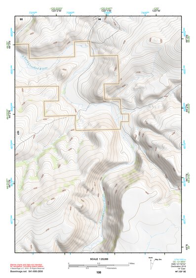 44120SE Page 108 Prineville Topo Preview 1