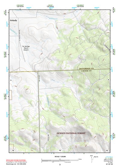 44120SW Page 3 Prineville Topo Preview 1