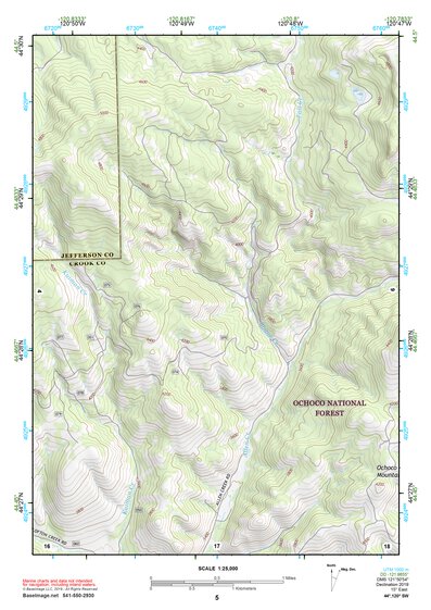 44120SW Page 5 Prineville Topo Preview 1