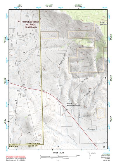 44120SW Page 13 Prineville Topo Preview 1