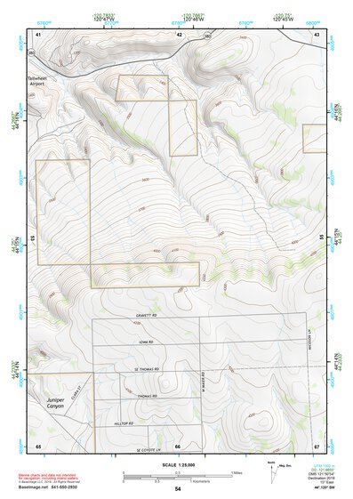 44120SW Page 54 Prineville Topo Preview 1