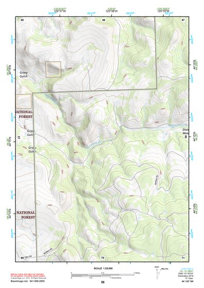 44120SW Page 58 Prineville Topo Preview 1