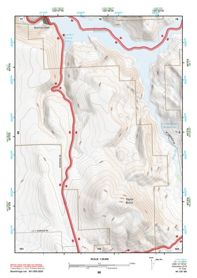 44120SW Page 90 Prineville Topo Preview 1