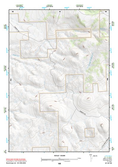 44120SW Page 105 Prineville Topo Preview 1
