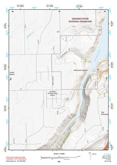 44121NE Page 101 Madras Topo Preview 1