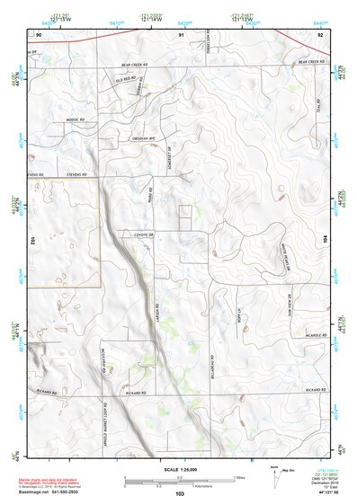 44121SE Page 103 Bend Topo Preview 1