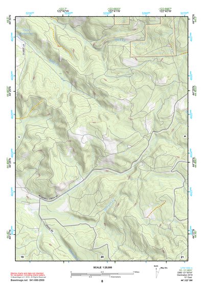 44122SW Page 8 Mc Kenzie River Topo Preview 1