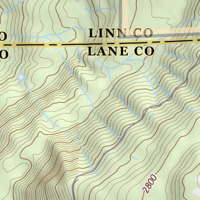 44122SW Page 61 Mc Kenzie River Topo Preview 3