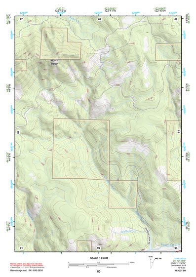 44122SW Page 80 Mc Kenzie River Topo Preview 1