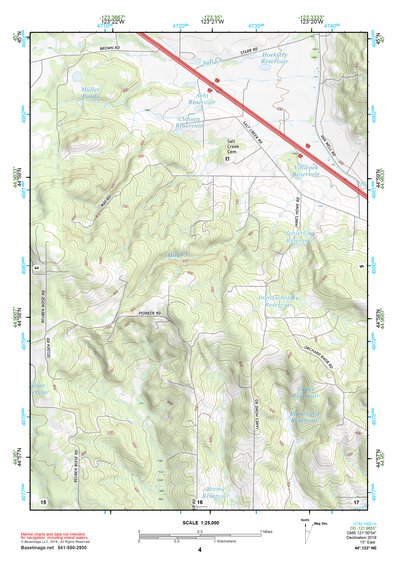 44123NE Page 4 Corvallis Topo Preview 1