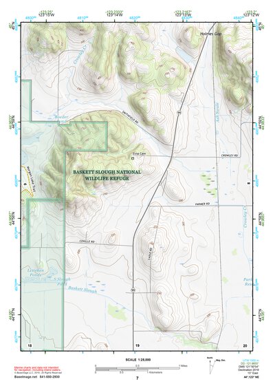 44123NE Page 7 Corvallis Topo Preview 1