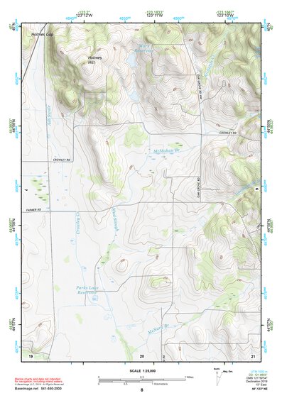 44123NE Page 8 Corvallis Topo Preview 1