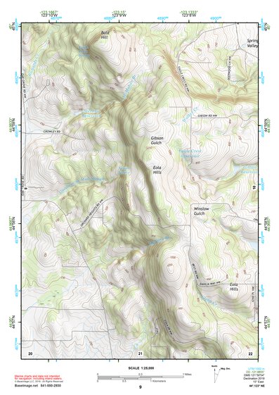 44123NE Page 9 Corvallis Topo Preview 1