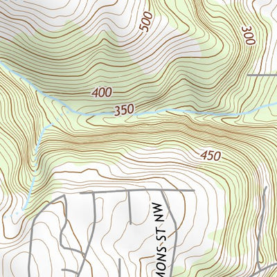 44123NE Page 10 Corvallis Topo Preview 2