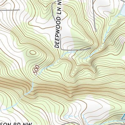 44123NE Page 10 Corvallis Topo Preview 3