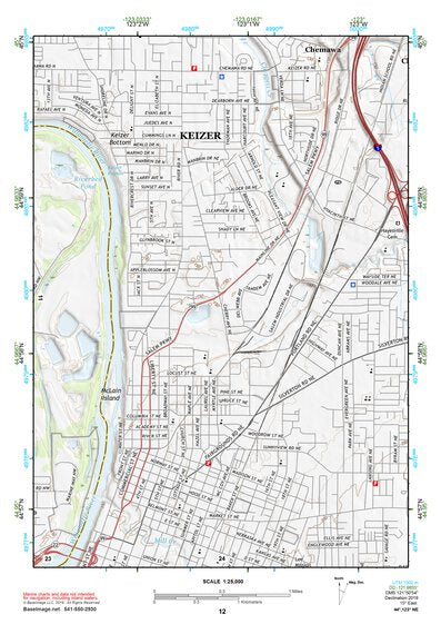 44123NE Page 12 Corvallis Topo Preview 1