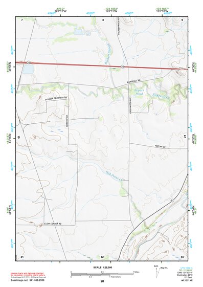 44123NE Page 20 Corvallis Topo Preview 1