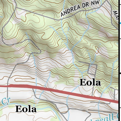 44123NE Page 21 Corvallis Topo Preview 3