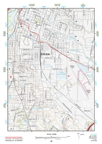 44123NE Page 24 Corvallis Topo Preview 1
