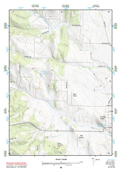44123NE Page 30 Corvallis Topo Preview 1