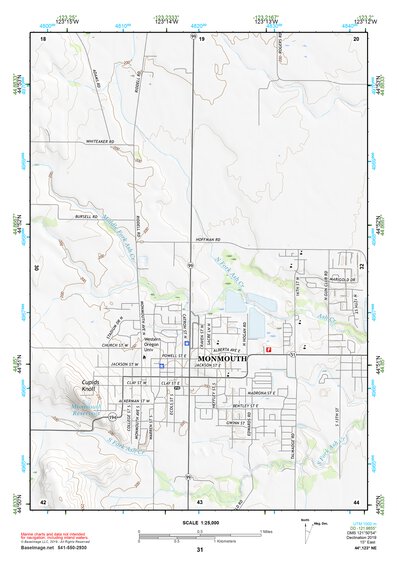 44123NE Page 31 Corvallis Topo Preview 1