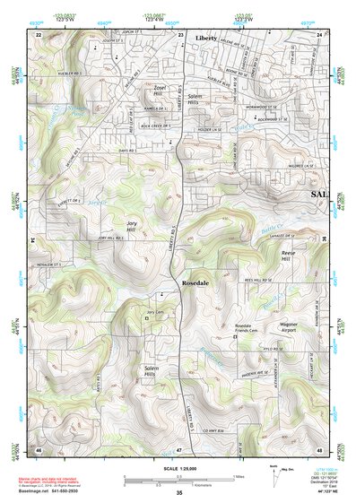 44123NE Page 35 Corvallis Topo Preview 1