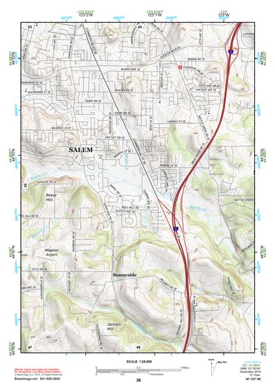 44123NE Page 36 Corvallis Topo Preview 1
