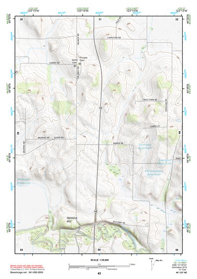 44123NE Page 43 Corvallis Topo Preview 1