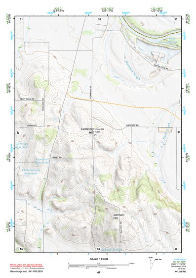 44123NE Page 44 Corvallis Topo Preview 1