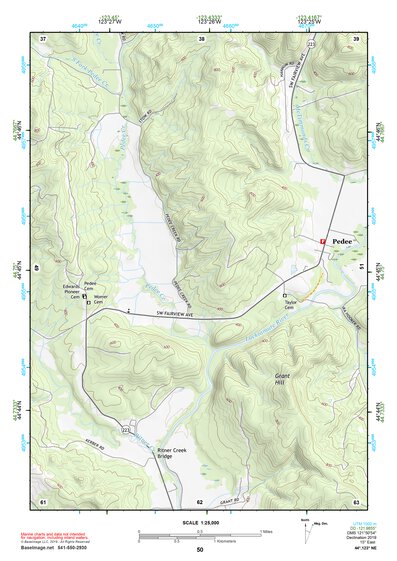 44123NE Page 50 Corvallis Topo Preview 1