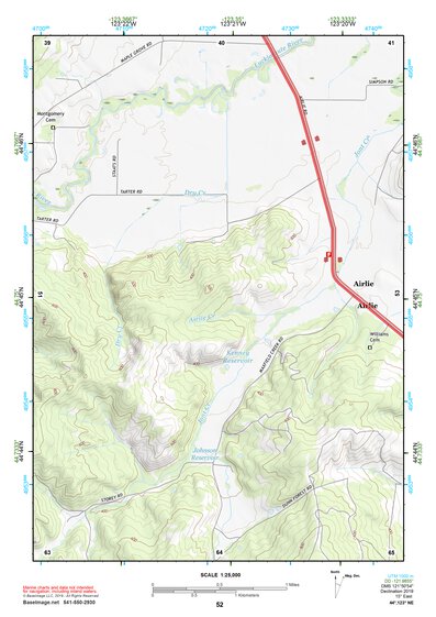 44123NE Page 52 Corvallis Topo Preview 1