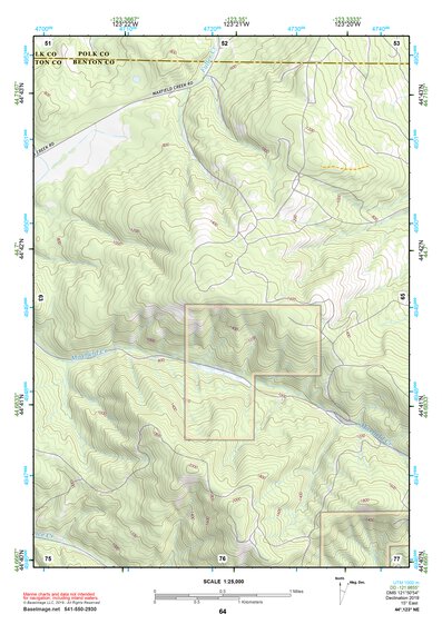 44123NE Page 64 Corvallis Topo Preview 1