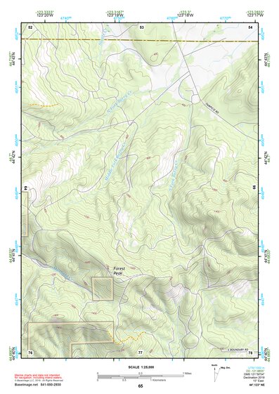 44123NE Page 65 Corvallis Topo Preview 1