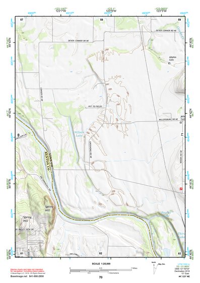 44123NE Page 70 Corvallis Topo Preview 1