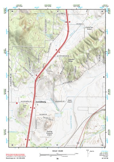 44123NE Page 79 Corvallis Topo Preview 1