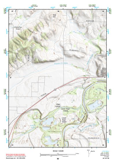 44123NE Page 80 Corvallis Topo Preview 1