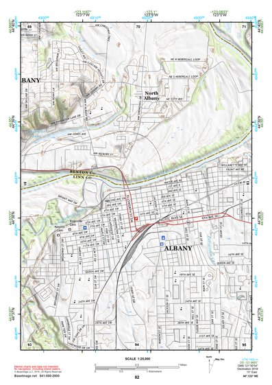 44123NE Page 82 Corvallis Topo Preview 1