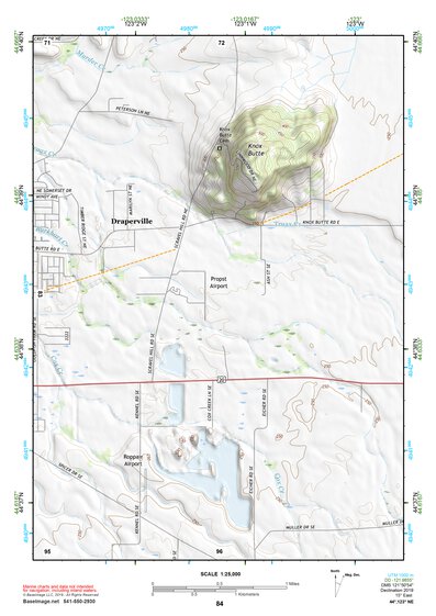 44123NE Page 84 Corvallis Topo Preview 1