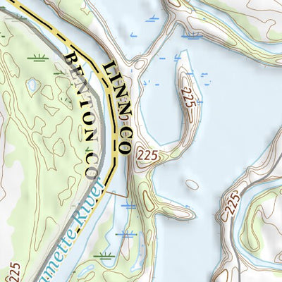 44123NE Page 103 Corvallis Topo Preview 3