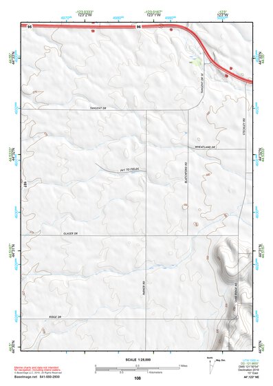 44123NE Page 108 Corvallis Topo Preview 1