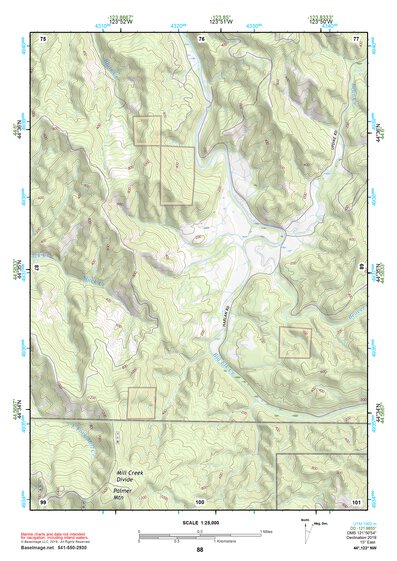 44123NW Page 88 Corvallis Topo Preview 1